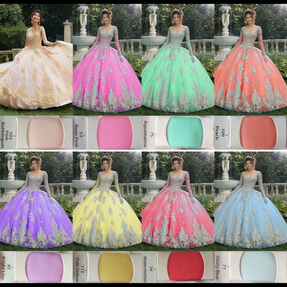 Custom made Quinceañera dresses